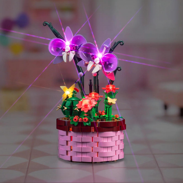 LEGO Disney Isabela'nın Çiçek Saksısı 43237 ParlayanBlok Işık K