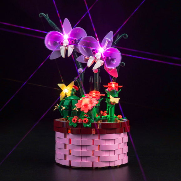 LEGO Disney Isabela'nın Çiçek Saksısı 43237 ParlayanBlok Işık K