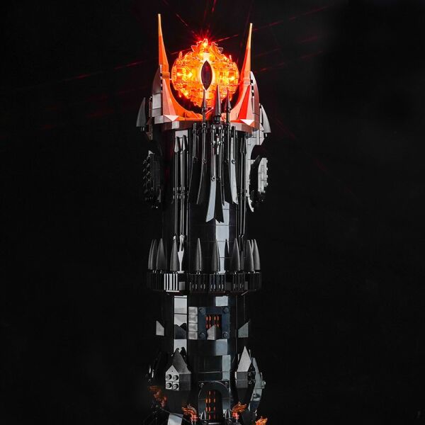 Lego Yüzüklerin Efendisi Barad-dûr Karanlık Kule 10333 için Aydınlatma Kiti