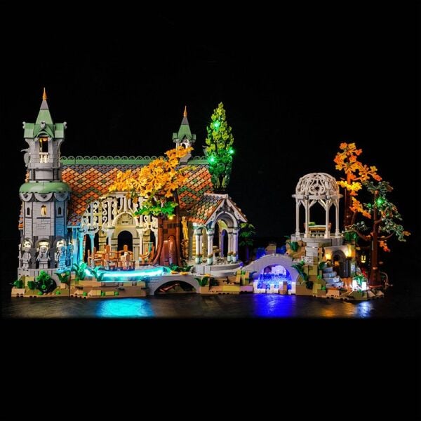 LED Nameplate for The Lord of the Rings: Rivendell 10316