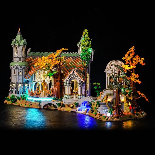 LED Nameplate for The Lord of the Rings: Rivendell 10316