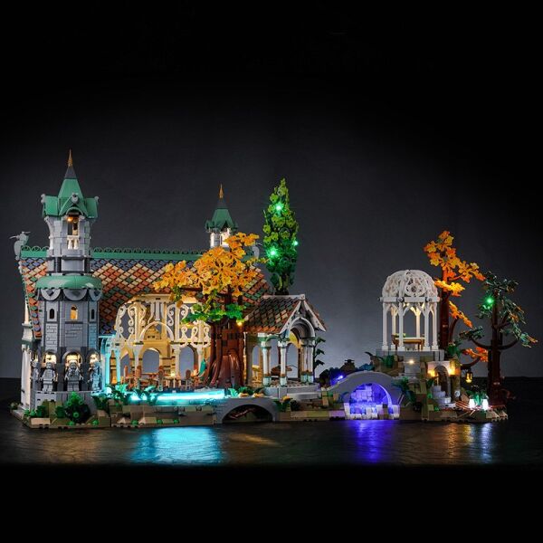 LED Nameplate for The Lord of the Rings: Rivendell 10316