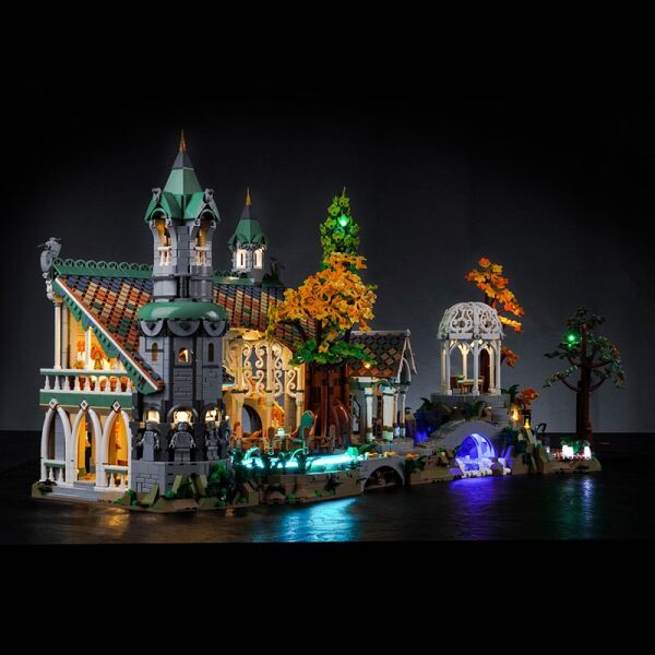 LED Nameplate for The Lord of the Rings: Rivendell 10316