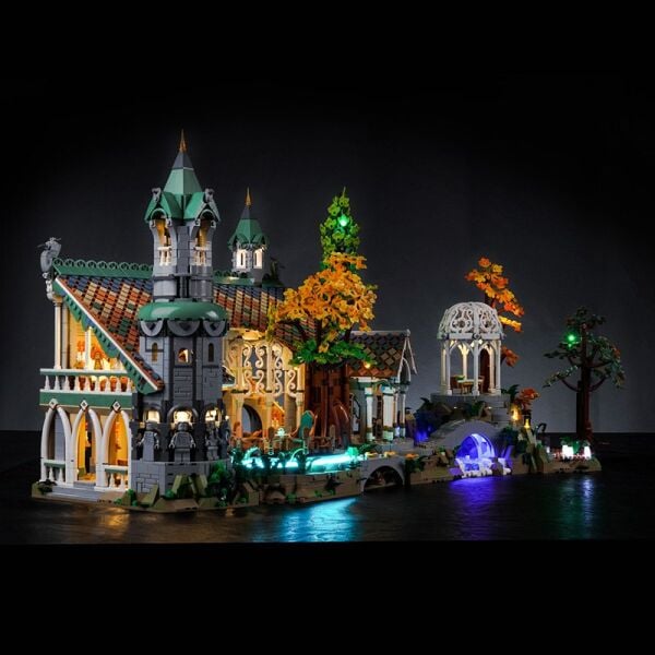 Lego Yüzüklerin Efendisi Rivendell (Ayrıkvadi) 10316 için Aydınlatma Kiti