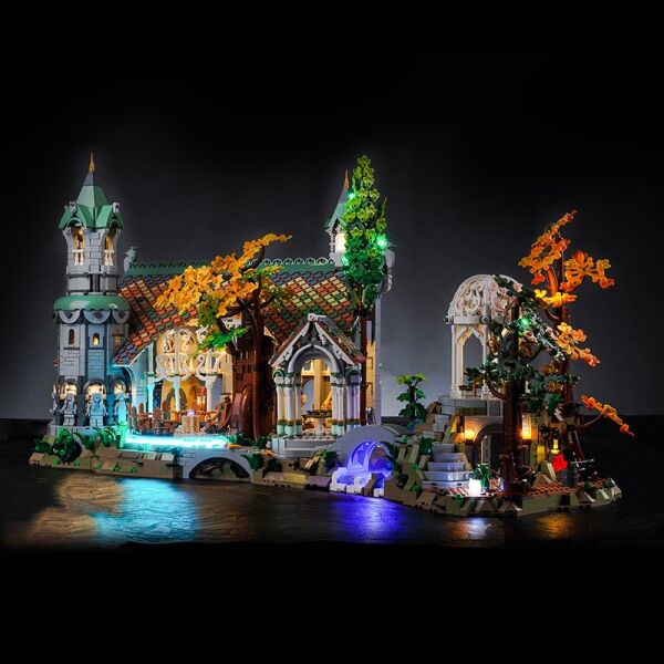LED Nameplate for The Lord of the Rings: Rivendell 10316