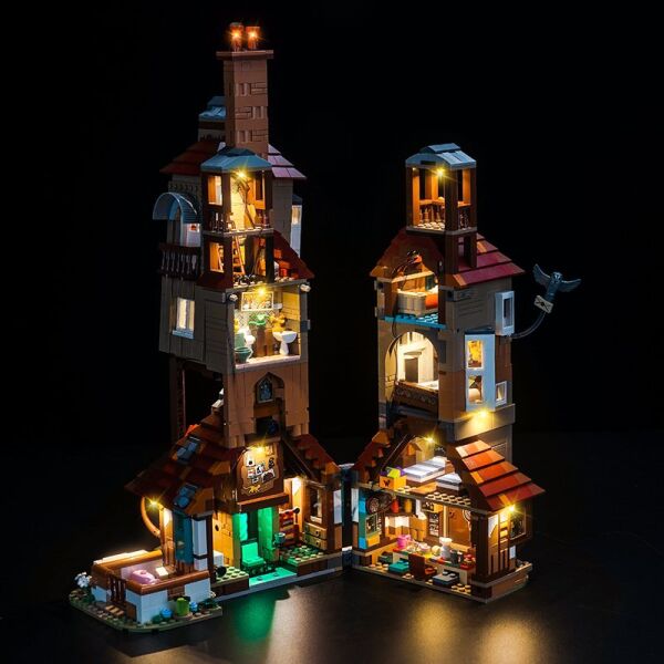 Lego Harry Potter The Burrow - Collectors' Edition 76437 için Aydınlatma Kiti