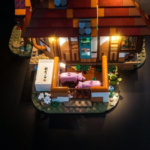 Lego Harry Potter The Burrow - Collectors' Edition 76437 için Aydınlatma Kiti