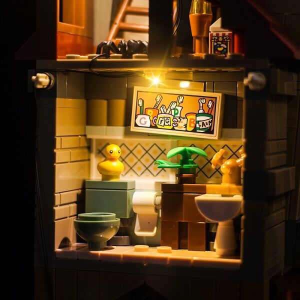 Lego Harry Potter The Burrow - Collectors' Edition 76437 için Aydınlatma Kiti