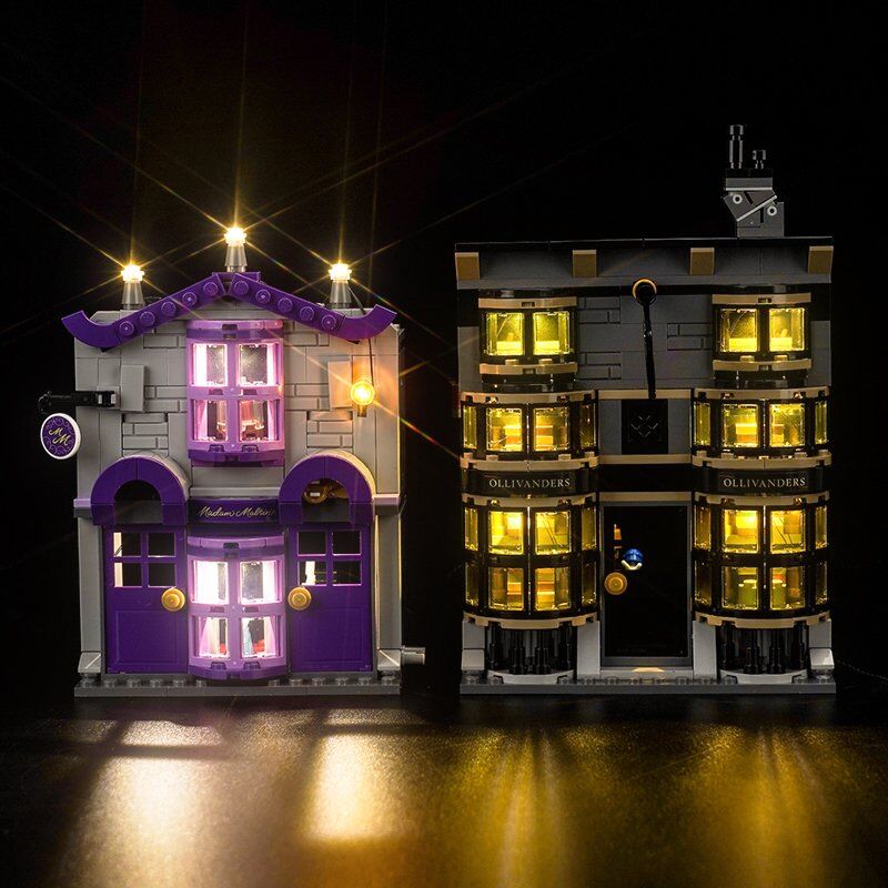 Light Kit for Ollivanders & Madam Malkin's Robes 76439