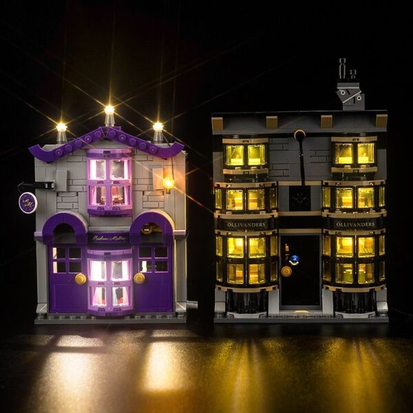 Light Kit for Ollivanders & Madam Malkin's Robes 76439