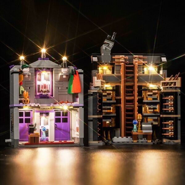 Lego Harry Potter Ollivander ve Madam Malkin'in Cübbeleri 76439 için Aydınlatma Kiti