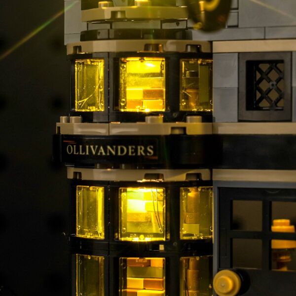 Lego Harry Potter Ollivander ve Madam Malkin'in Cübbeleri 76439 için Aydınlatma Kiti