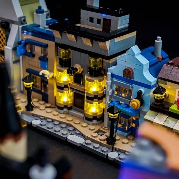 Lego Harry Potter Diagon Alley Wizarding Shops 76444 için Aydınlatma Kiti
