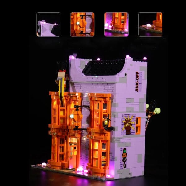 Lego Harry Potter Diagon Alley 75978 için Aydınlatma Kiti
