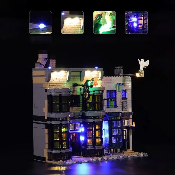 Lego Harry Potter Diagon Alley 75978 için Aydınlatma Kiti