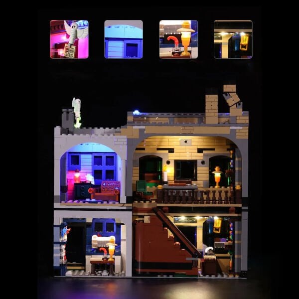 Lego Harry Potter Diagon Alley 75978 için Aydınlatma Kiti