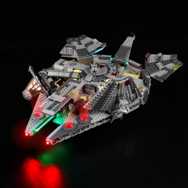 Light kit for Millennium Falcon 75257
