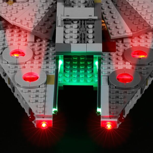 Light kit for Millennium Falcon 75257