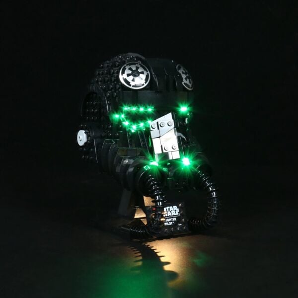 Lego Star Wars TIE Fighter Pilot Kaskı 75274 için Aydınlatma Kiti