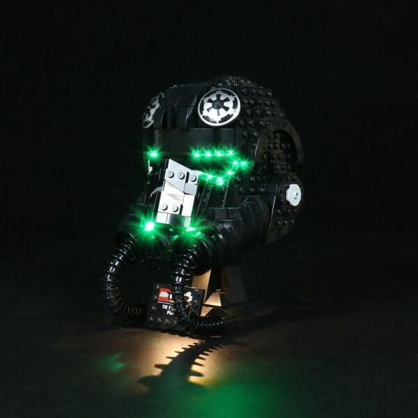 Lego Star Wars TIE Fighter Pilot Kaskı 75274 için Aydınlatma Kiti