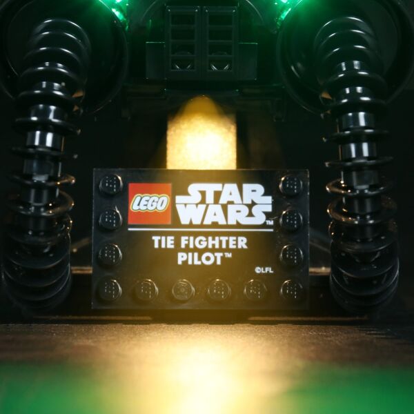 Lego Star Wars TIE Fighter Pilot Kaskı 75274 için Aydınlatma Kiti