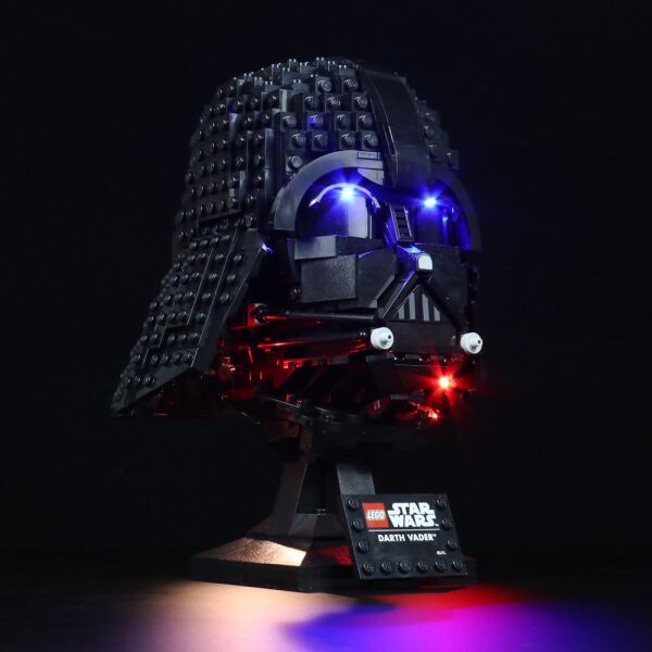 Lego Star Wars Darth Vader Helmet 75304 için Aydınlatma Kiti