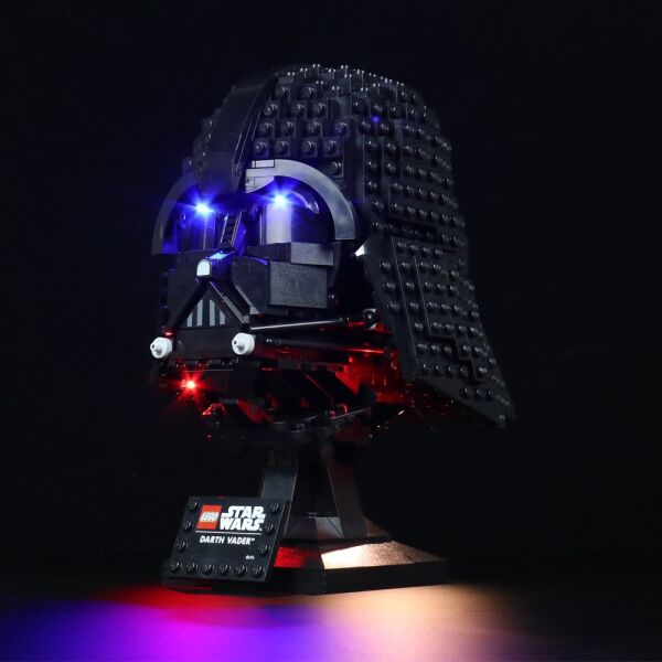Lego Star Wars Darth Vader Helmet 75304 için Aydınlatma Kiti