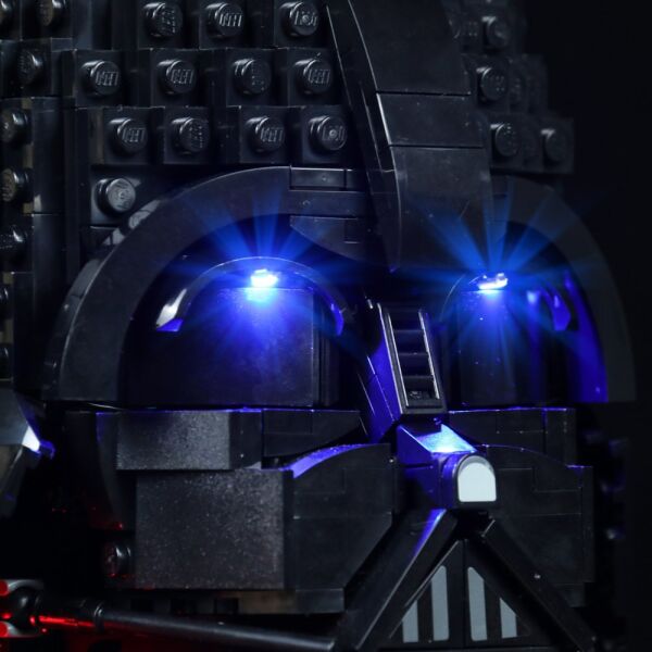 Lego Star Wars Darth Vader Helmet 75304 için Aydınlatma Kiti