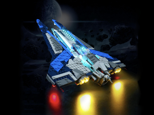 Lego Star Wars Mandalorian Starfighter 75316 için Aydınlatma Kiti