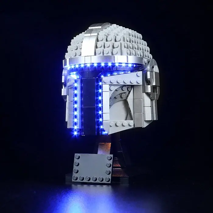 Lego Star Wars The Mandalorian Kaskı 75328 için Aydınlatma Kiti