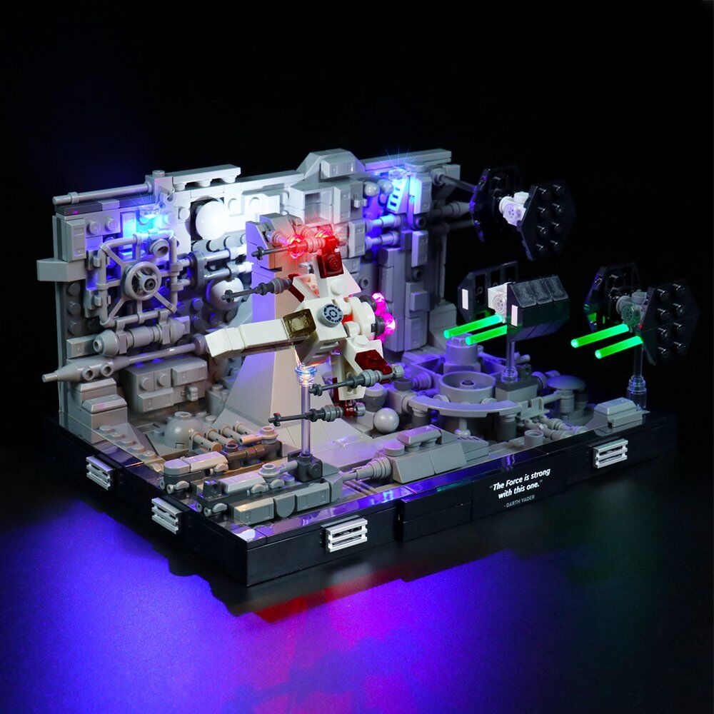 Light Kit for Death Star Trench Run Diorama 75329
