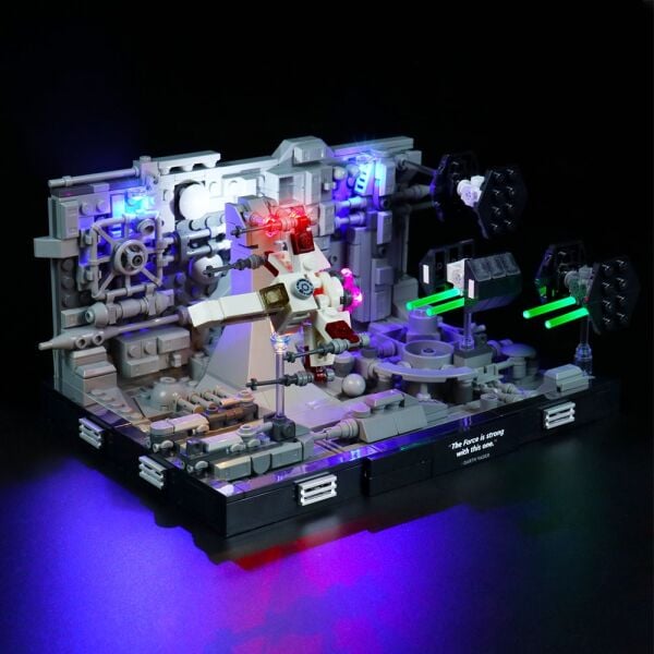 Light Kit for Death Star Trench Run Diorama 75329