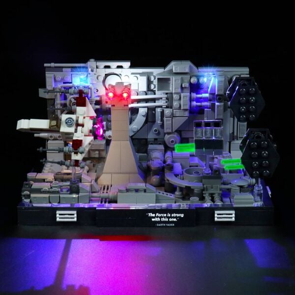 Light Kit for Death Star Trench Run Diorama 75329