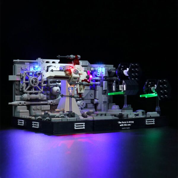 Light Kit for Death Star Trench Run Diorama 75329