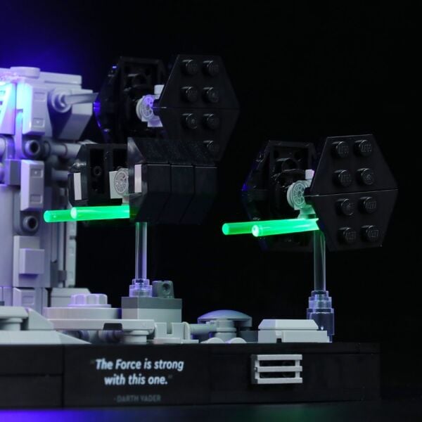 Lego Star Wars Death Star Siper Koşusu Dioraması 75329 için Aydınlatma Kiti
