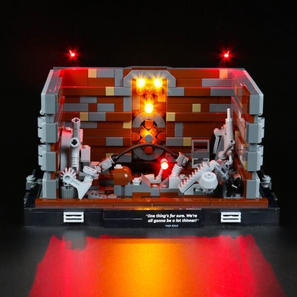 Lego Star Wars Death Star Çöp Öğütücü Dioraması 75339 için Aydınlatma Kiti