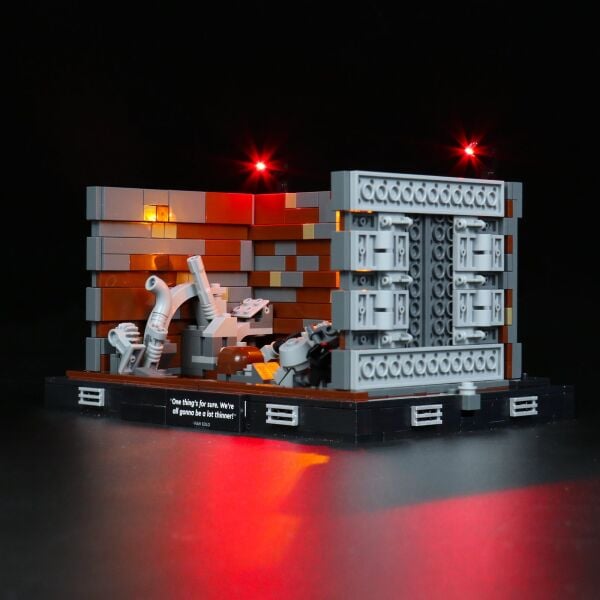 Lego Star Wars Death Star Çöp Öğütücü Dioraması 75339 için Aydınlatma Kiti