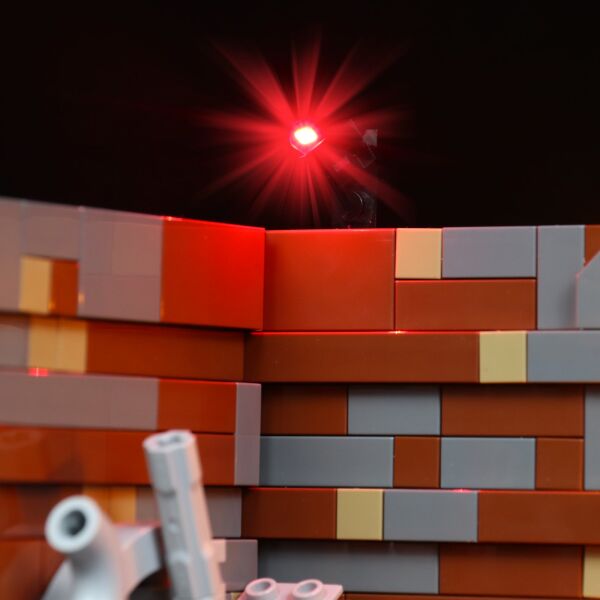 Lego Star Wars Death Star Çöp Öğütücü Dioraması 75339 için Aydınlatma Kiti