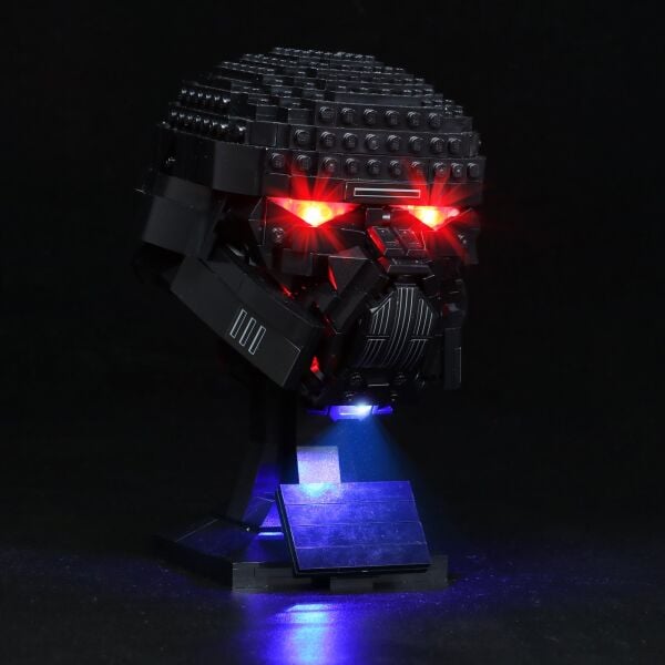 Lego Star Wars Dark Trooper Helmet 75343 için Aydınlatma Kiti