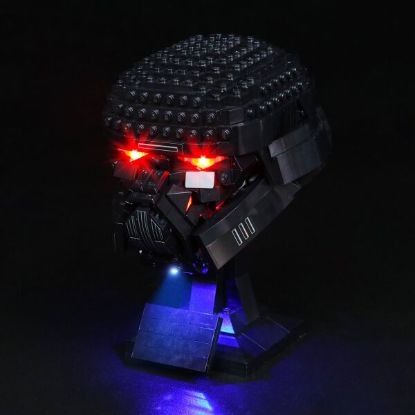 Lego Star Wars Dark Trooper Helmet 75343 için Aydınlatma Kiti