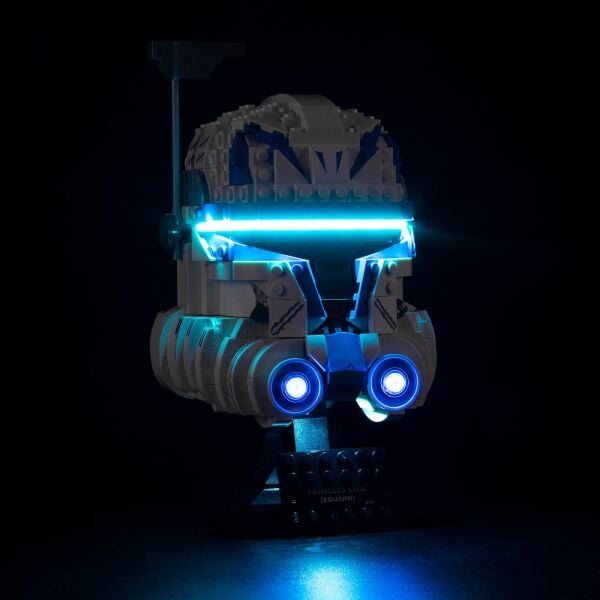Lego Star Wars Captain Rex Helmet 75349 için Aydınlatma Kiti