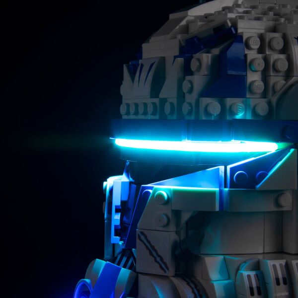 Lego Star Wars Captain Rex Helmet 75349 için Aydınlatma Kiti