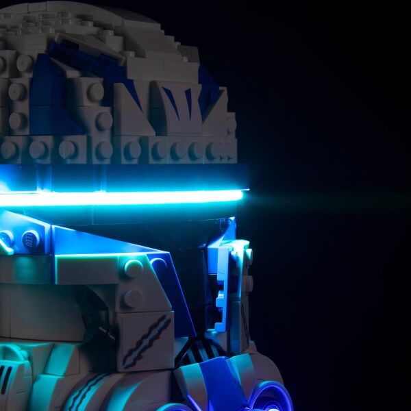 Lego Star Wars Captain Rex Helmet 75349 için Aydınlatma Kiti