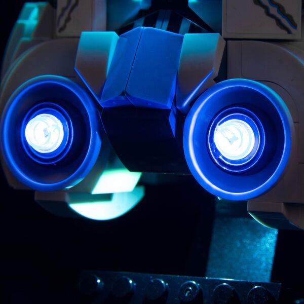 Lego Star Wars Captain Rex Helmet 75349 için Aydınlatma Kiti