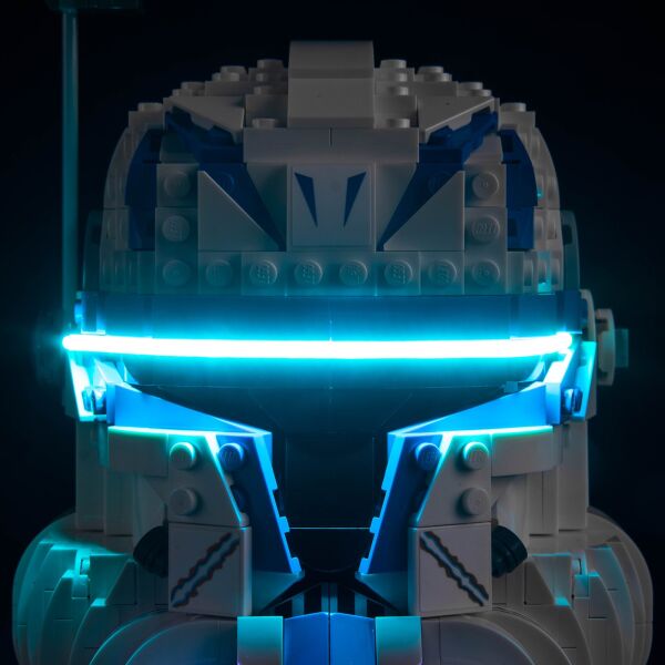 Lego Star Wars Captain Rex Helmet 75349 için Aydınlatma Kiti