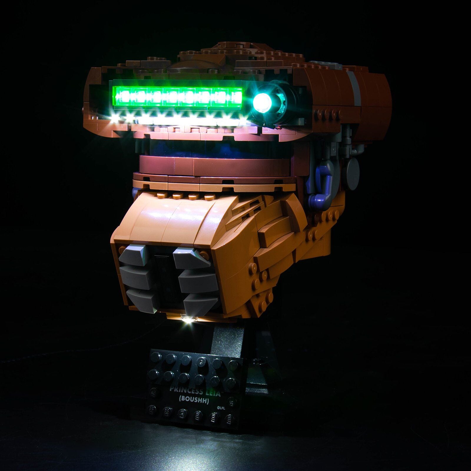Lego Star Wars Princess Leia (Boushh) Helmet 75351 için Aydınlatma Kiti