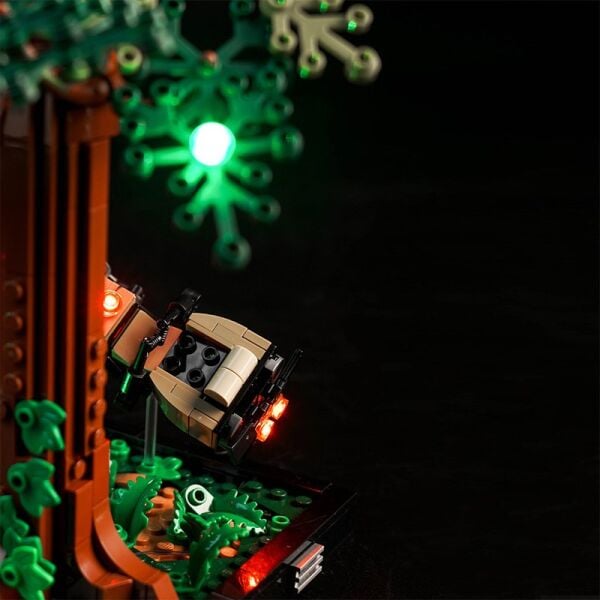Lego Star Wars Endor Speeder Chase Diorama 75353 için Aydınlatma Kiti