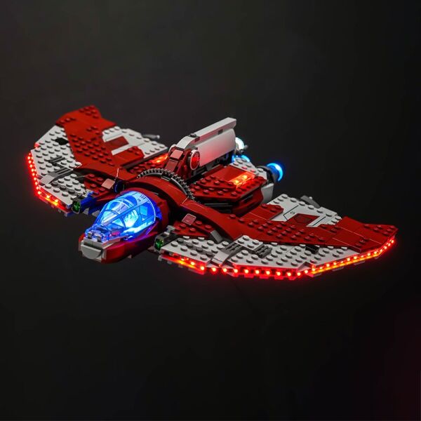 Light Kit for Ahsoka Tano's T-6 Jedi Shuttle 75362