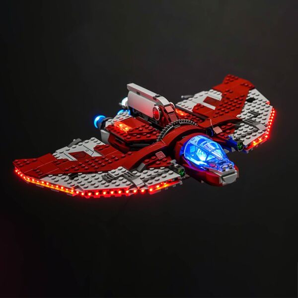 Light Kit for Ahsoka Tano's T-6 Jedi Shuttle 75362