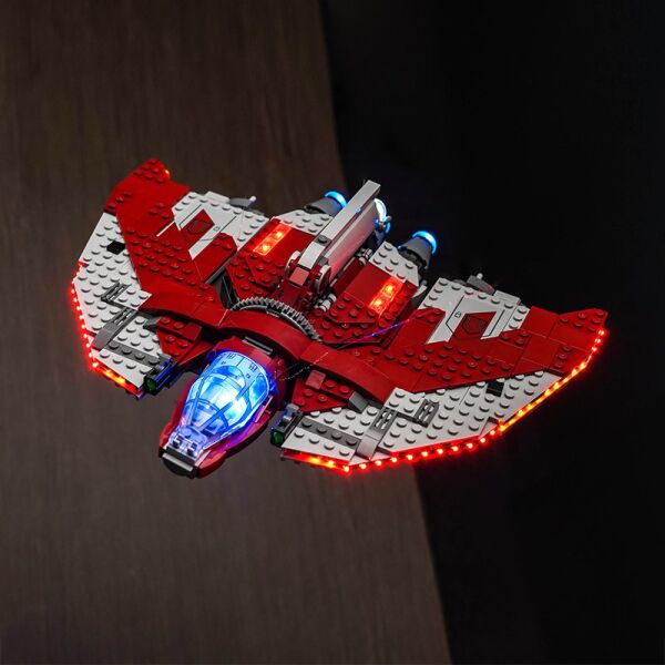 Light Kit for Ahsoka Tano's T-6 Jedi Shuttle 75362